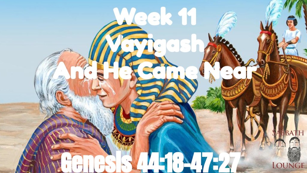 Week 11 Vayigash, Joseph And He Came Near Genesis 44:18-47:27
