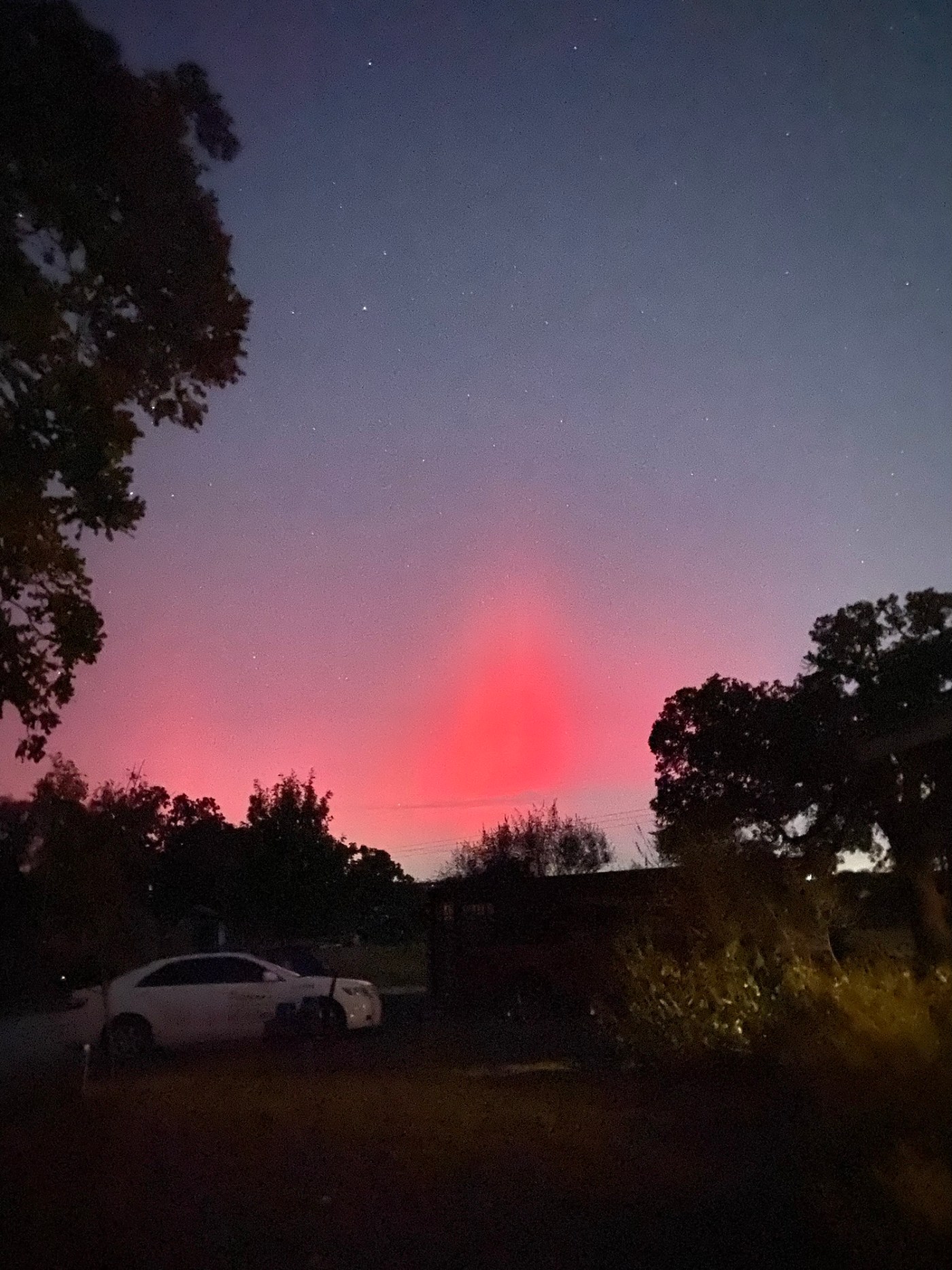 Northern Lights over DFW Texas 2025